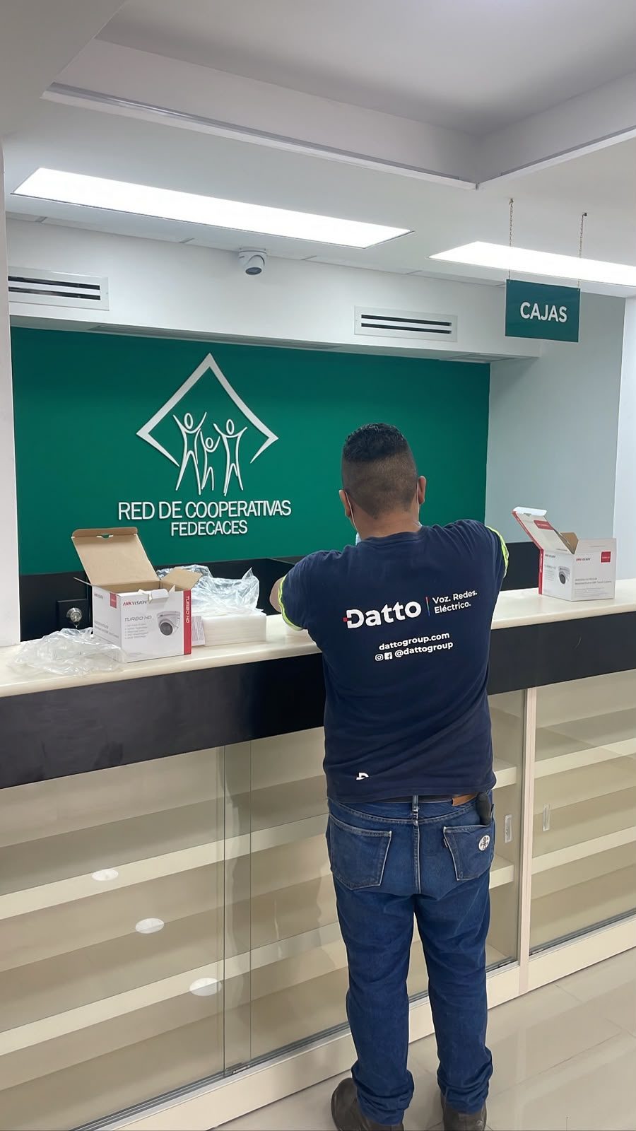 Sistema de Videovigilancia Agencia FEDECACES