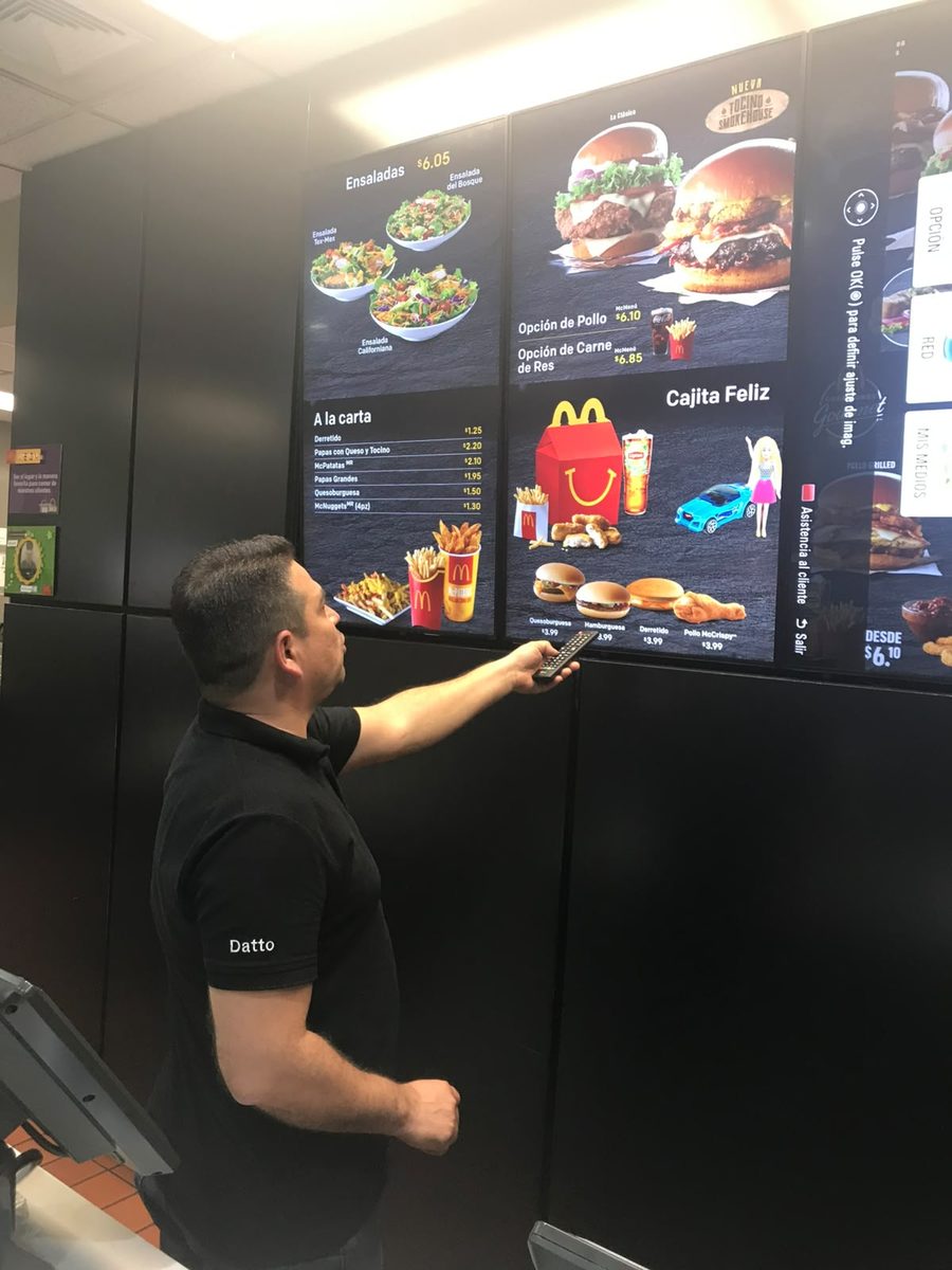 Digital Signage McDonald's